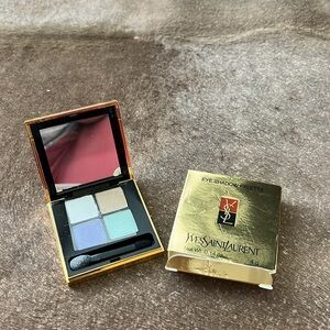 YSL Eyeshadow Palette Blue Green Pearl Dust